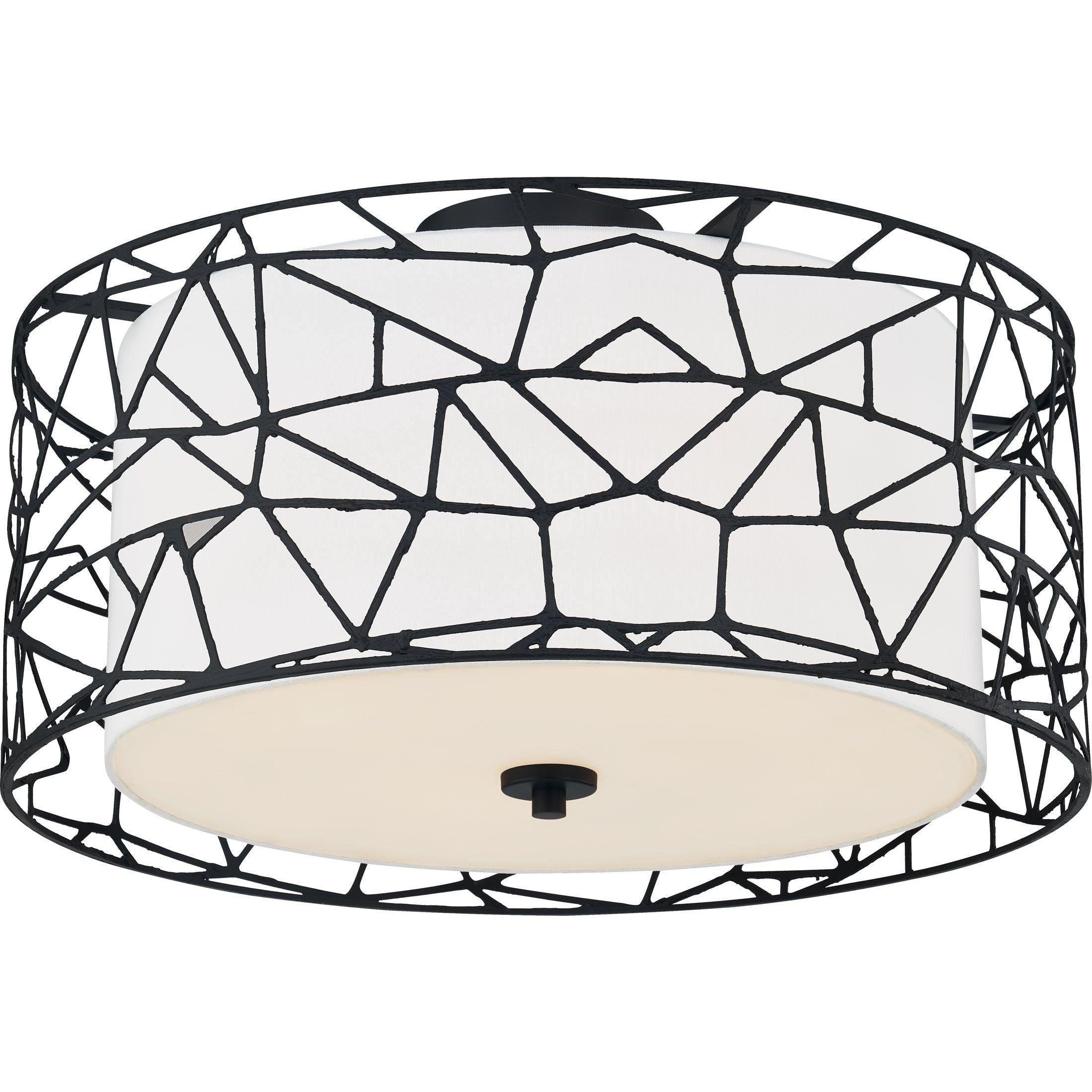 Quoizel - Newcastle Semi Flush Mount - Lights Canada