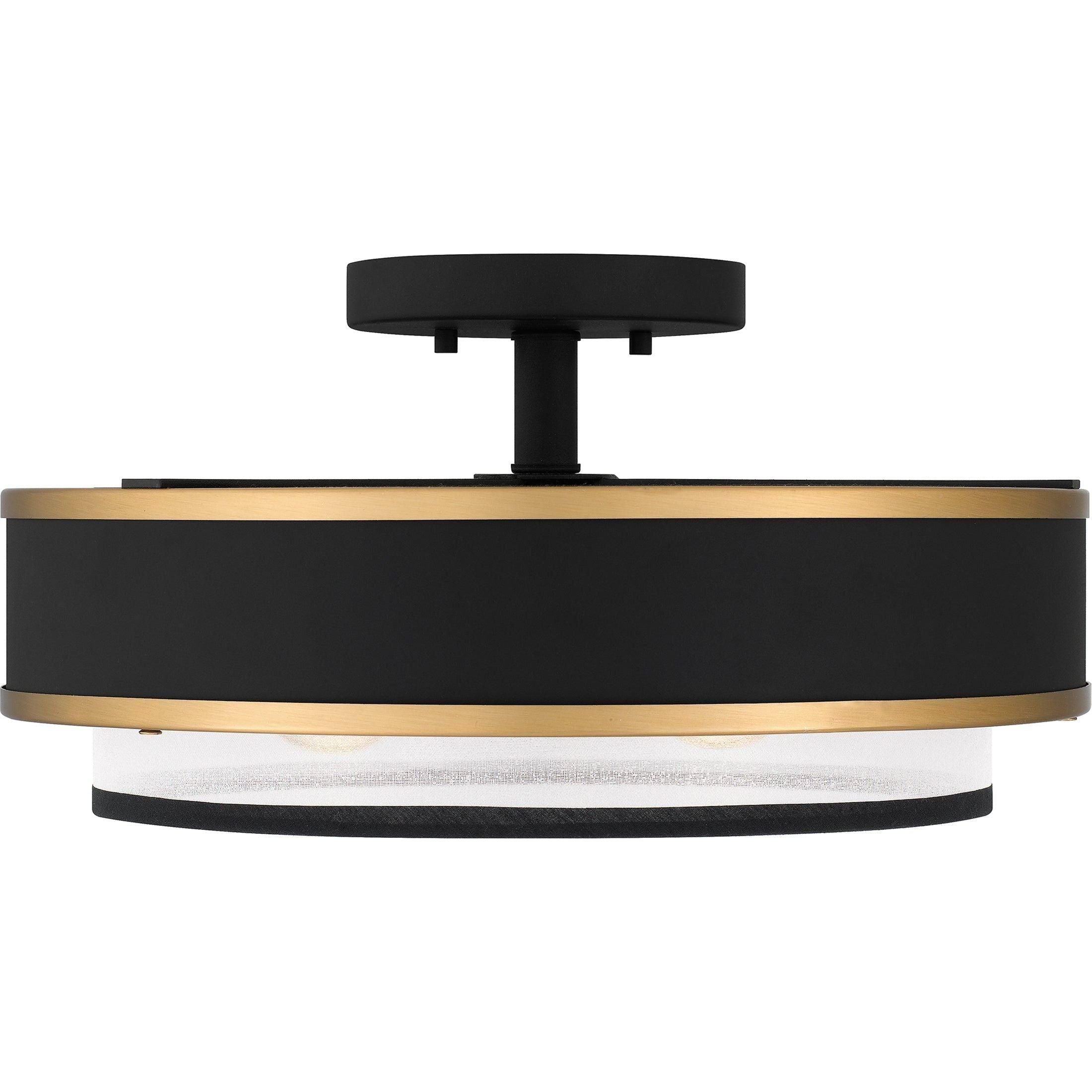 Quoizel - Lockwood Semi Flush Mount - Lights Canada