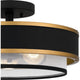 Quoizel - Lockwood Semi Flush Mount - Lights Canada