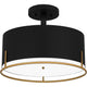 Quoizel - Chalfont Semi Flush Mount - Lights Canada