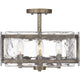 Quoizel - Lancer Semi Flush Mount - Lights Canada