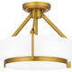Quoizel - Collinham Semi Flush Mount - Lights Canada
