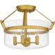 Quoizel - Prescott Semi Flush Mount - Lights Canada