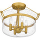 Quoizel - Prescott Semi Flush Mount - Lights Canada