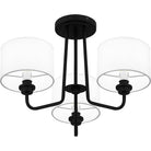 Quoizel - Ainsdale Semi Flush Mount - Lights Canada