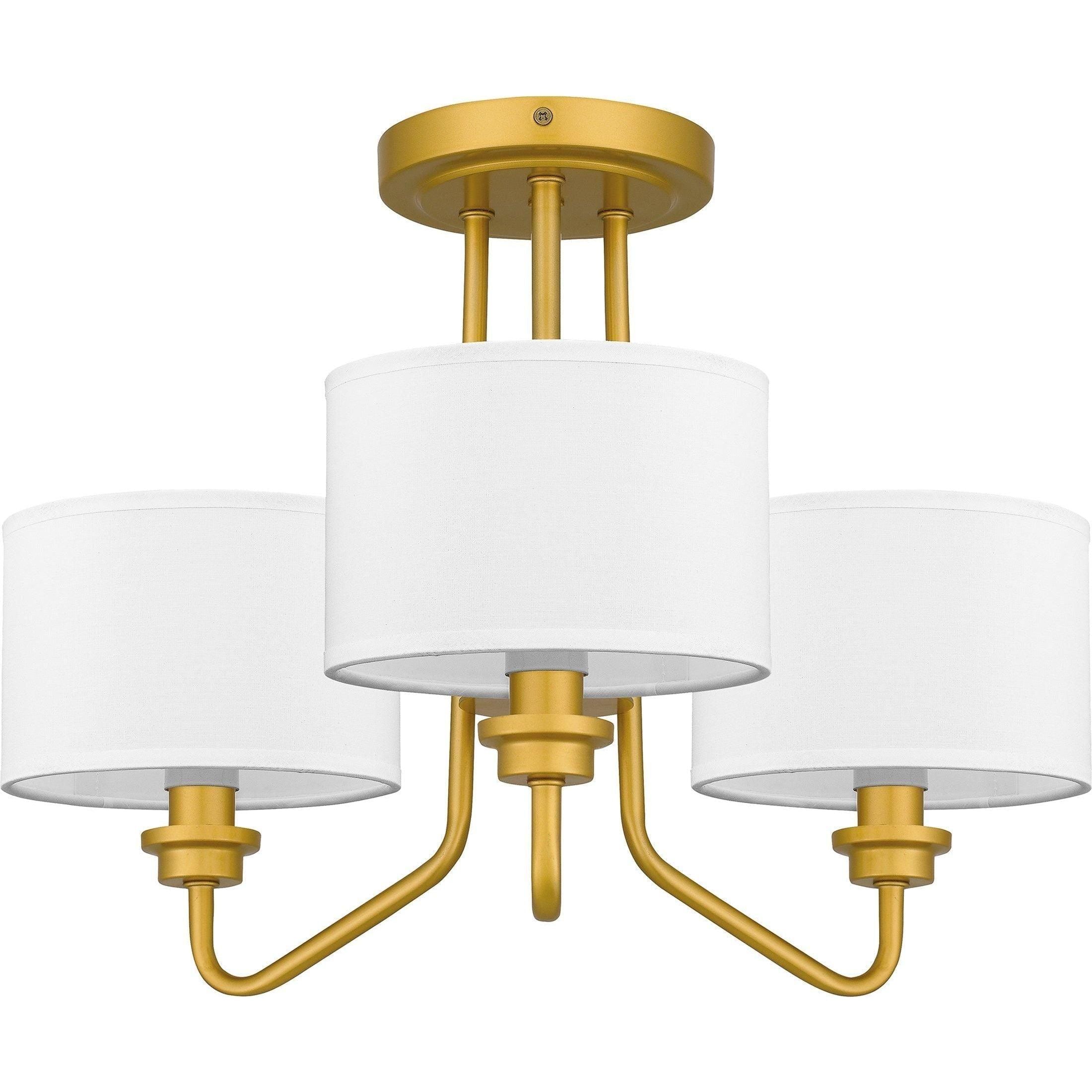 Quoizel - Ainsdale Semi Flush Mount - Lights Canada