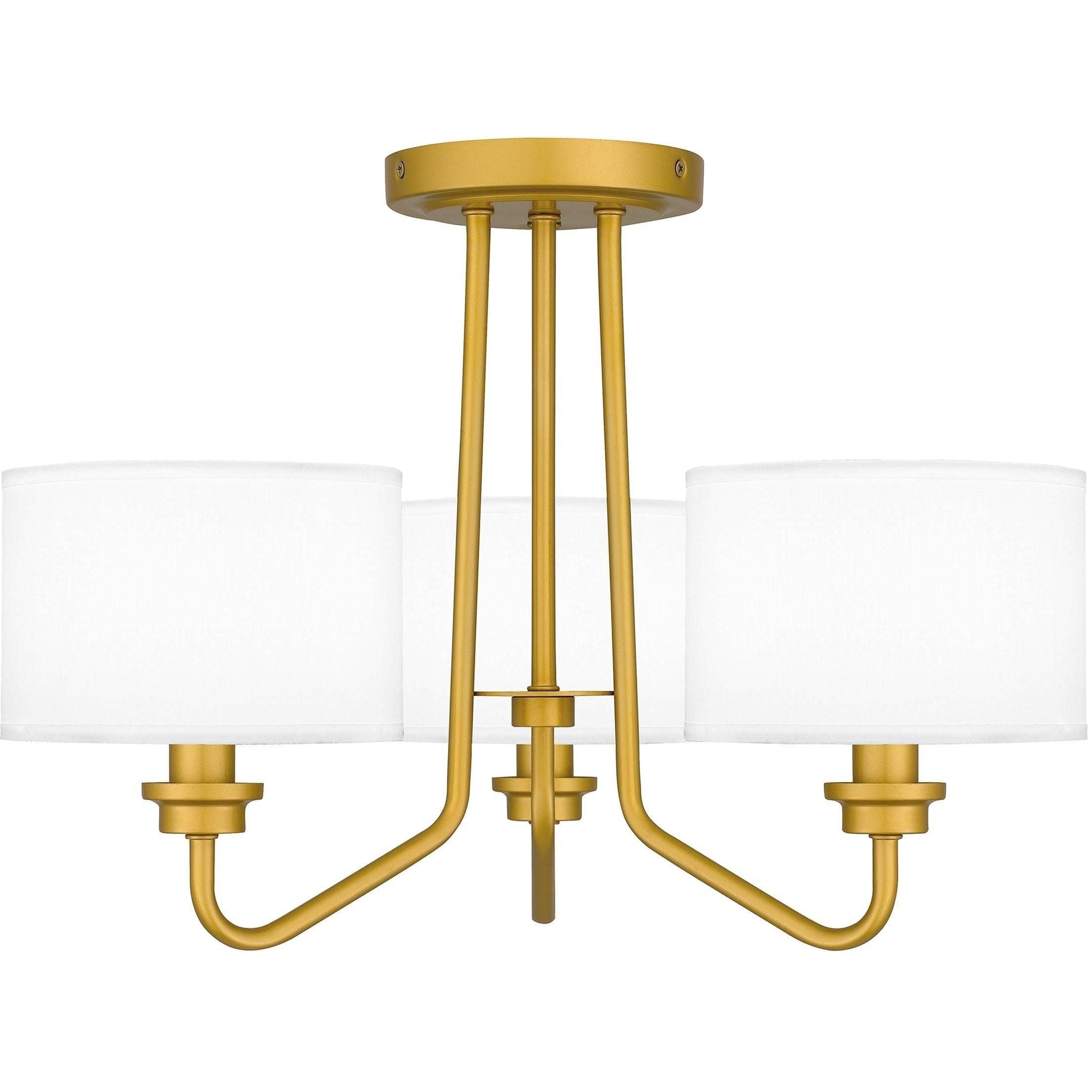 Quoizel - Ainsdale Semi Flush Mount - Lights Canada