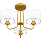 Quoizel - Ainsdale Semi Flush Mount - Lights Canada