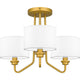 Quoizel - Ainsdale Semi Flush Mount - Lights Canada