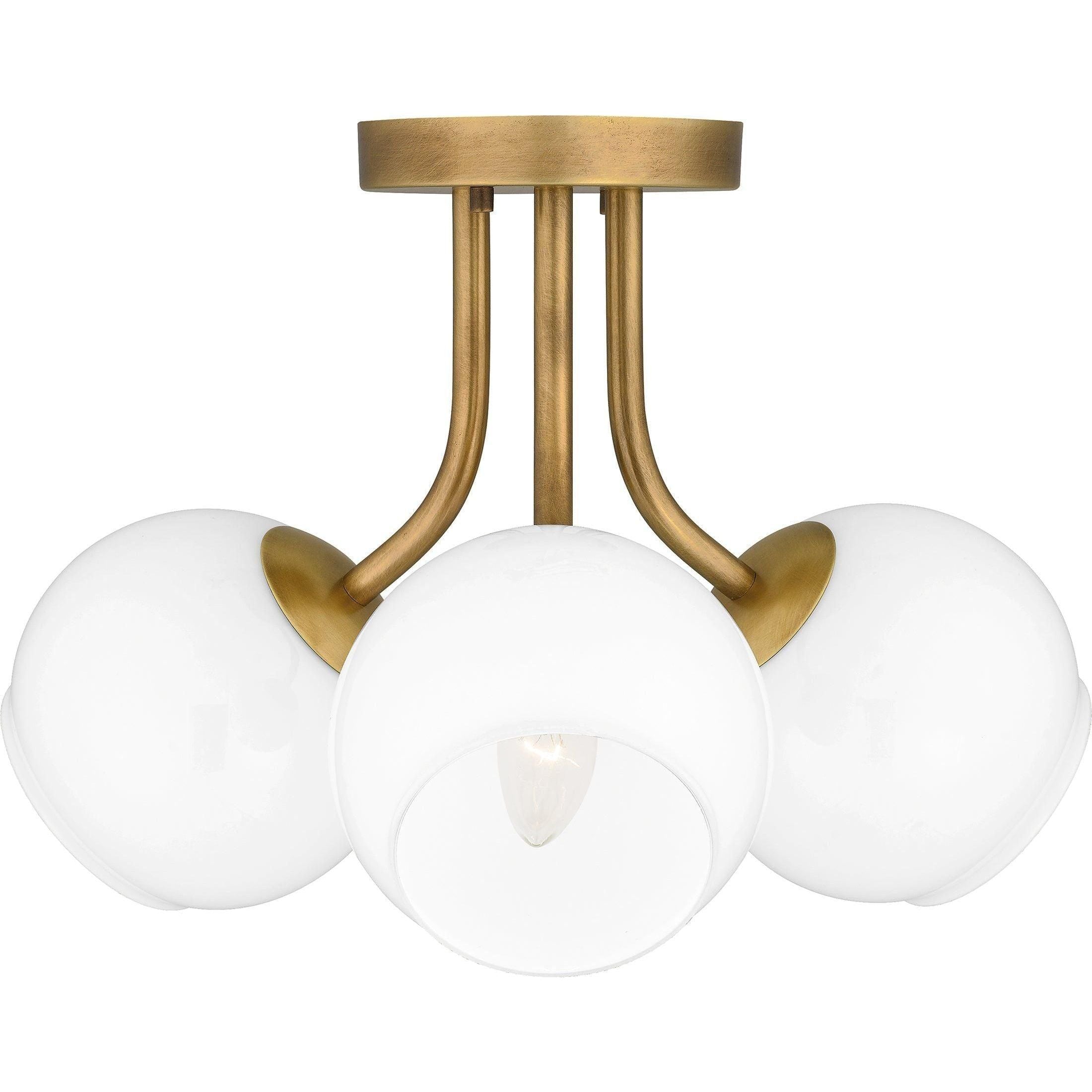 Quoizel - Oberlin Semi Flush Mount - Lights Canada