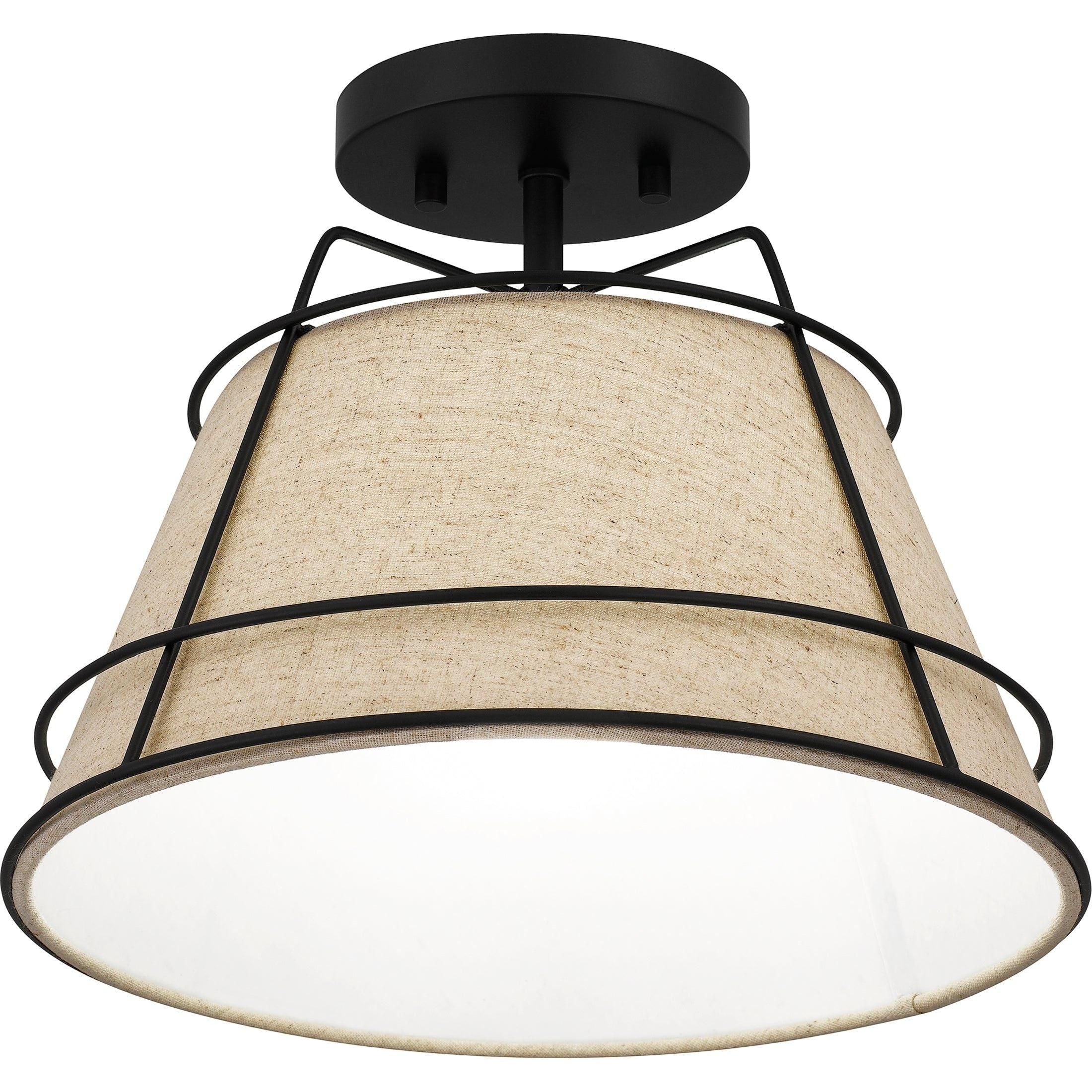 Quoizel - Burbidge Semi Flush Mount - Lights Canada