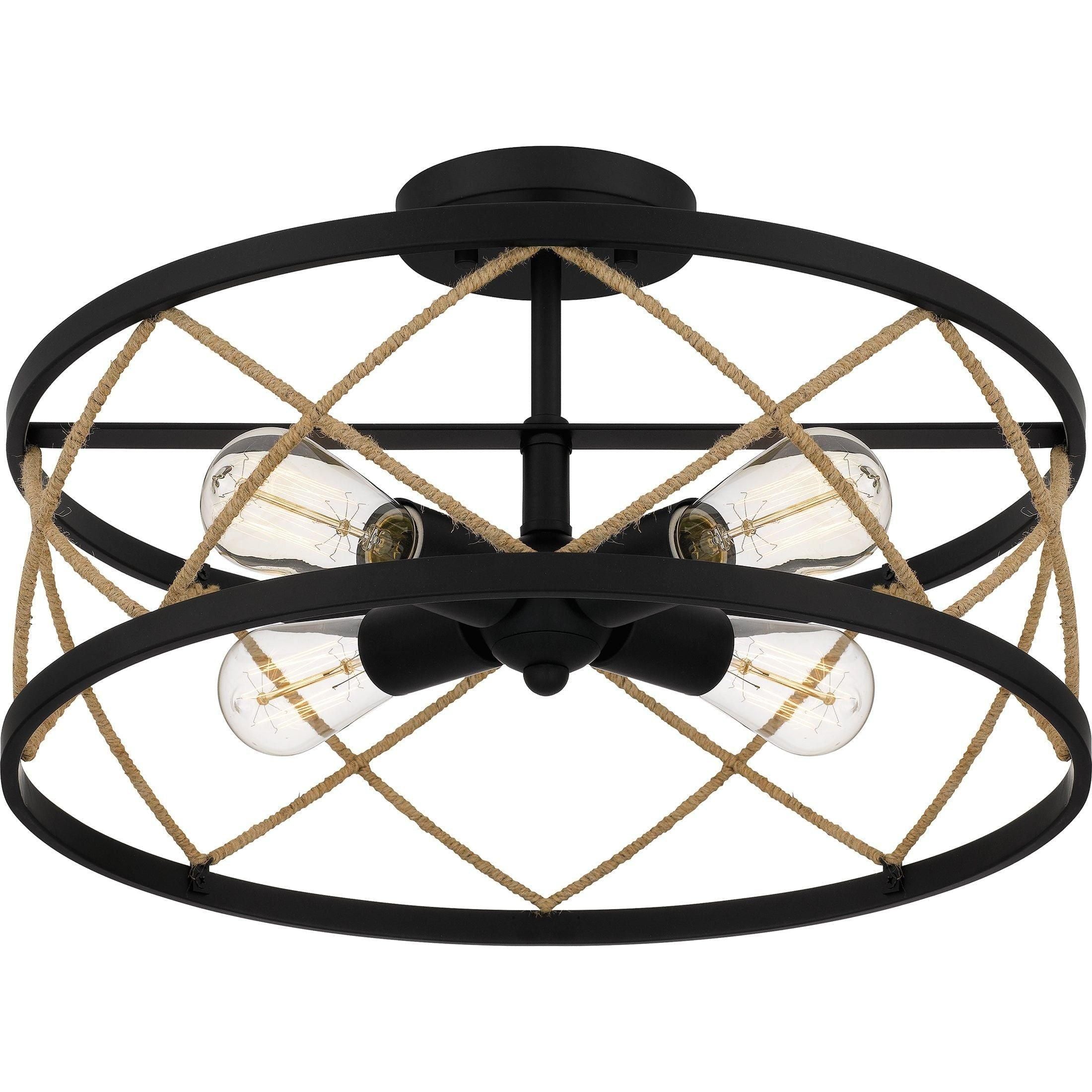 Quoizel - Cedar Park Semi Flush Mount - Lights Canada