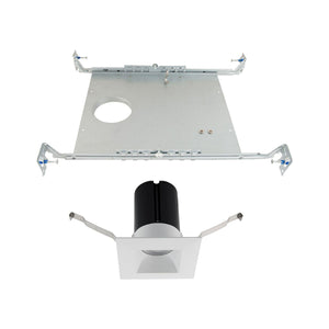 WAC Lighting - Ion LED 2" Square Recessed Light with New Construction Frame-in Kit - Lights Canada
