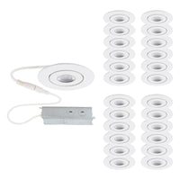 Lotos 2" LED Round Adjustable Recessed Kit (Pack of 24)