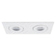 WAC Lighting - Lotos 2" LED 2-Light Square Adjustable Recessed Kit - Lights Canada
