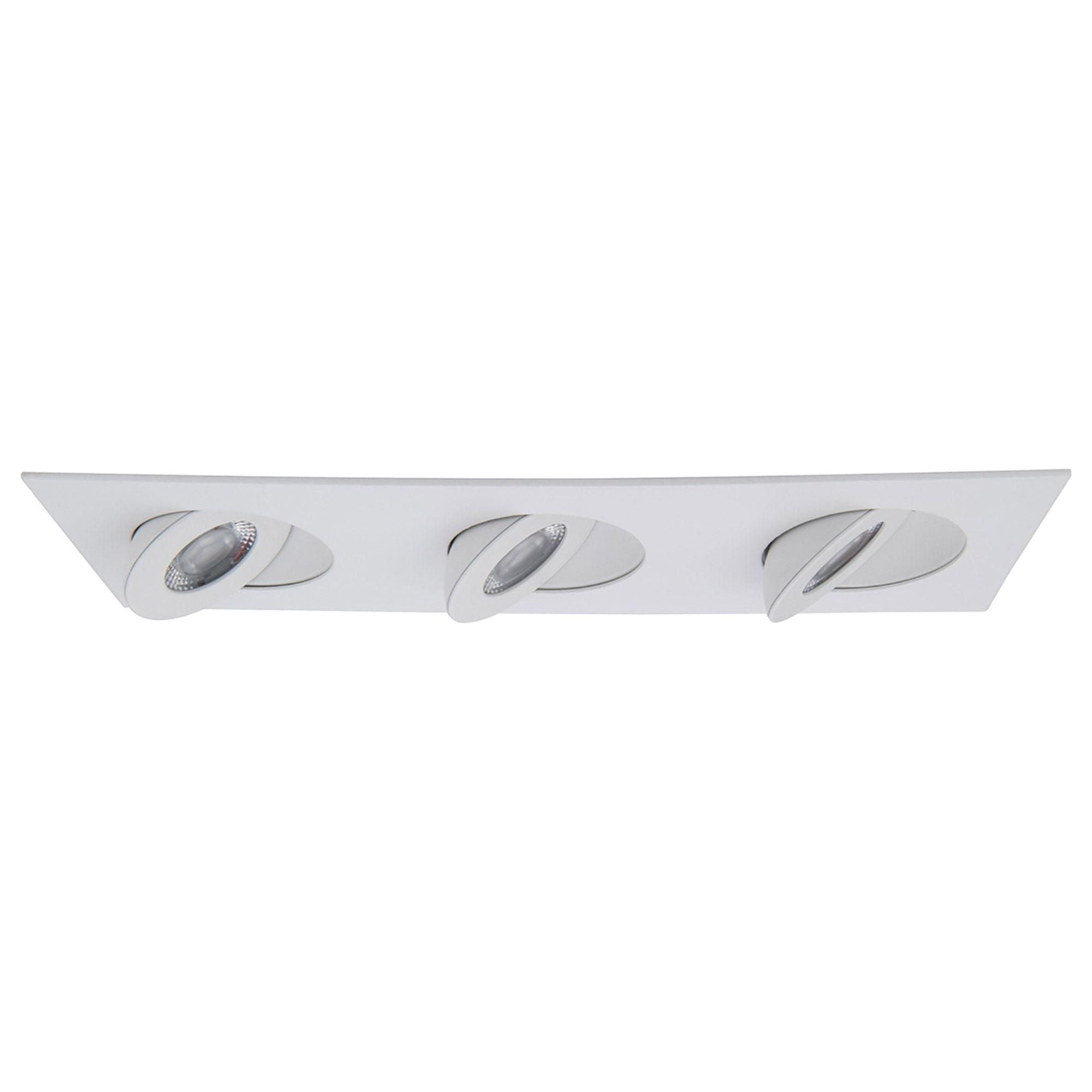 WAC Lighting - Lotos 2" LED 3-Light Square Adjustable Recessed Kit - Lights Canada