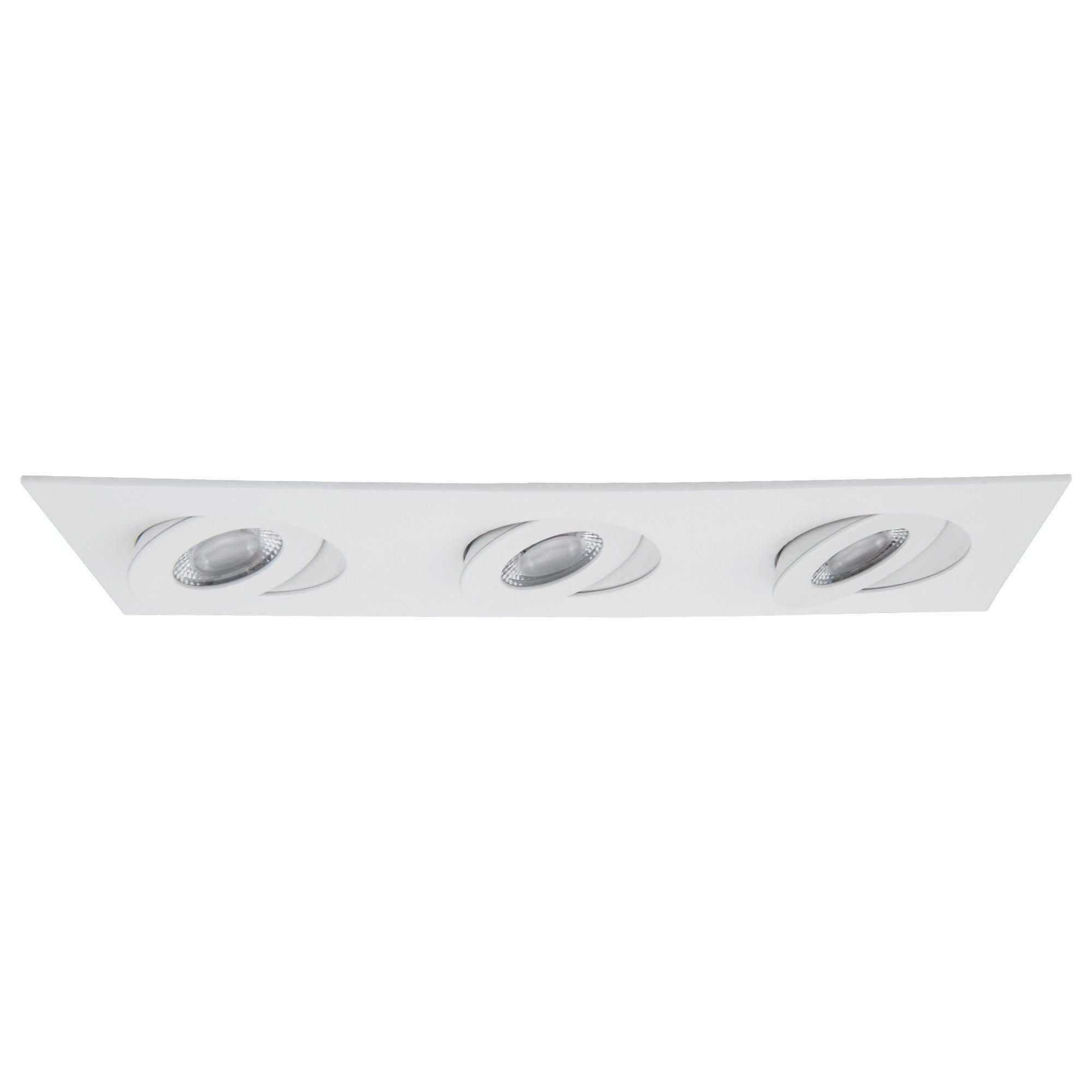 WAC Lighting - Lotos 2" LED 3-Light Square Adjustable Recessed Kit - Lights Canada