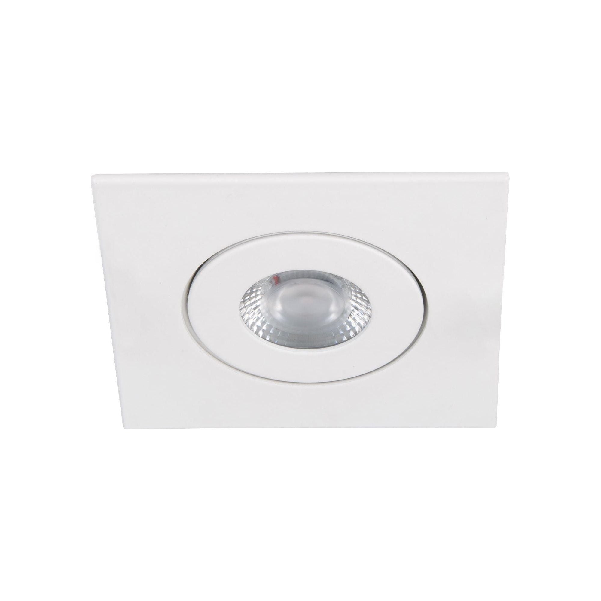 WAC Lighting - Lotos 2" LED 1-Light Square Adjustable Recessed Kit - Lights Canada