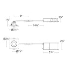 WAC Lighting - Lotos 2" LED 1-Light Square Adjustable Recessed Kit (Pack of 24) - Lights Canada