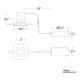 WAC Lighting - Patriot 3" LED 5-CCT Square Recessed Kit - Lights Canada