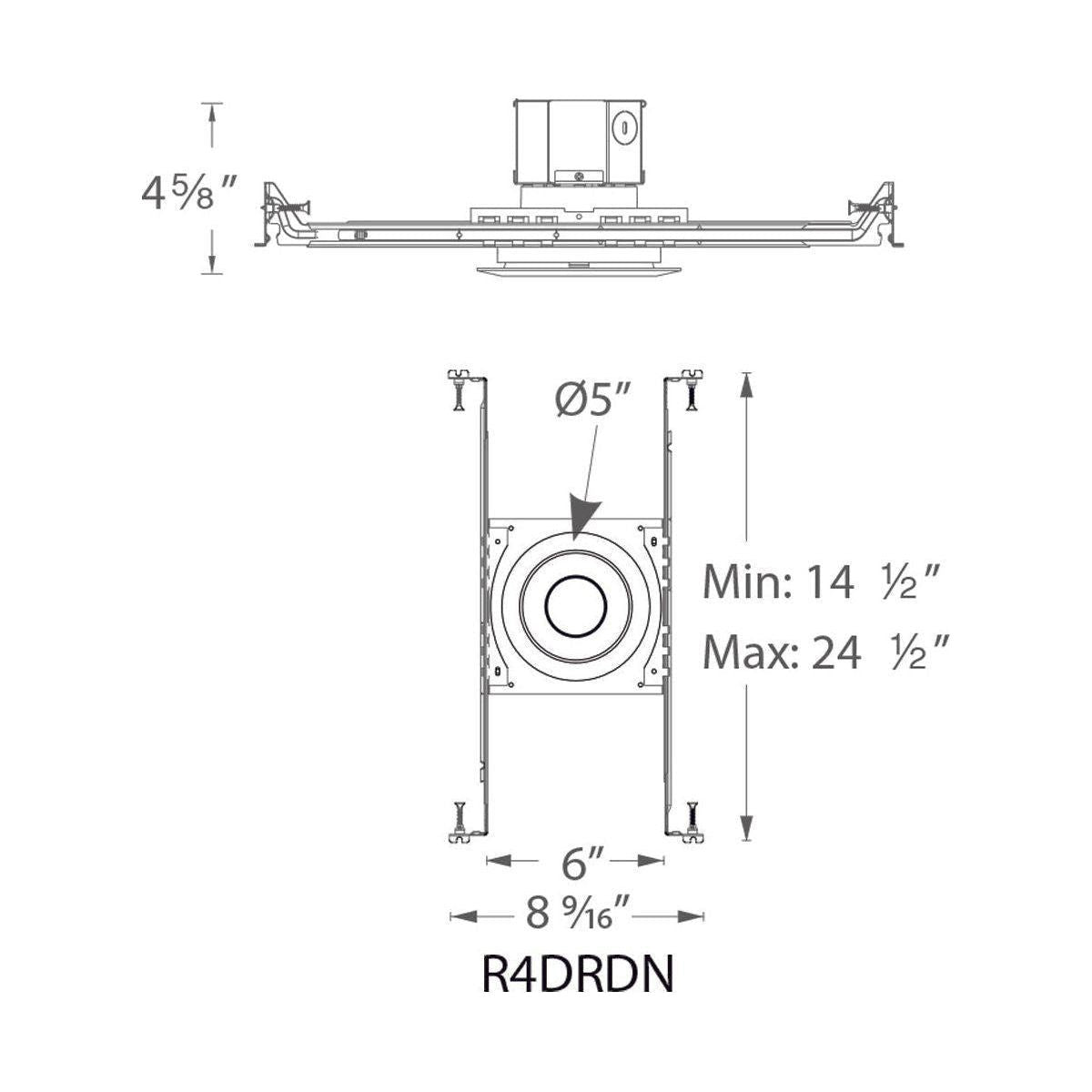WAC Lighting - Pop-in 4" LED Round New Construction Recessed Kit 5-CCT Selectable (Pack of 2) - Lights Canada