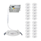 WAC Lighting - Lotos 4" LED Round Adjustable 5-CCT Selectable Recessed Kit (Pack of 24) - Lights Canada