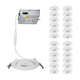 WAC Lighting - Lotos 4" LED Round Adjustable 5-CCT Selectable Recessed Kit (Pack of 24) - Lights Canada