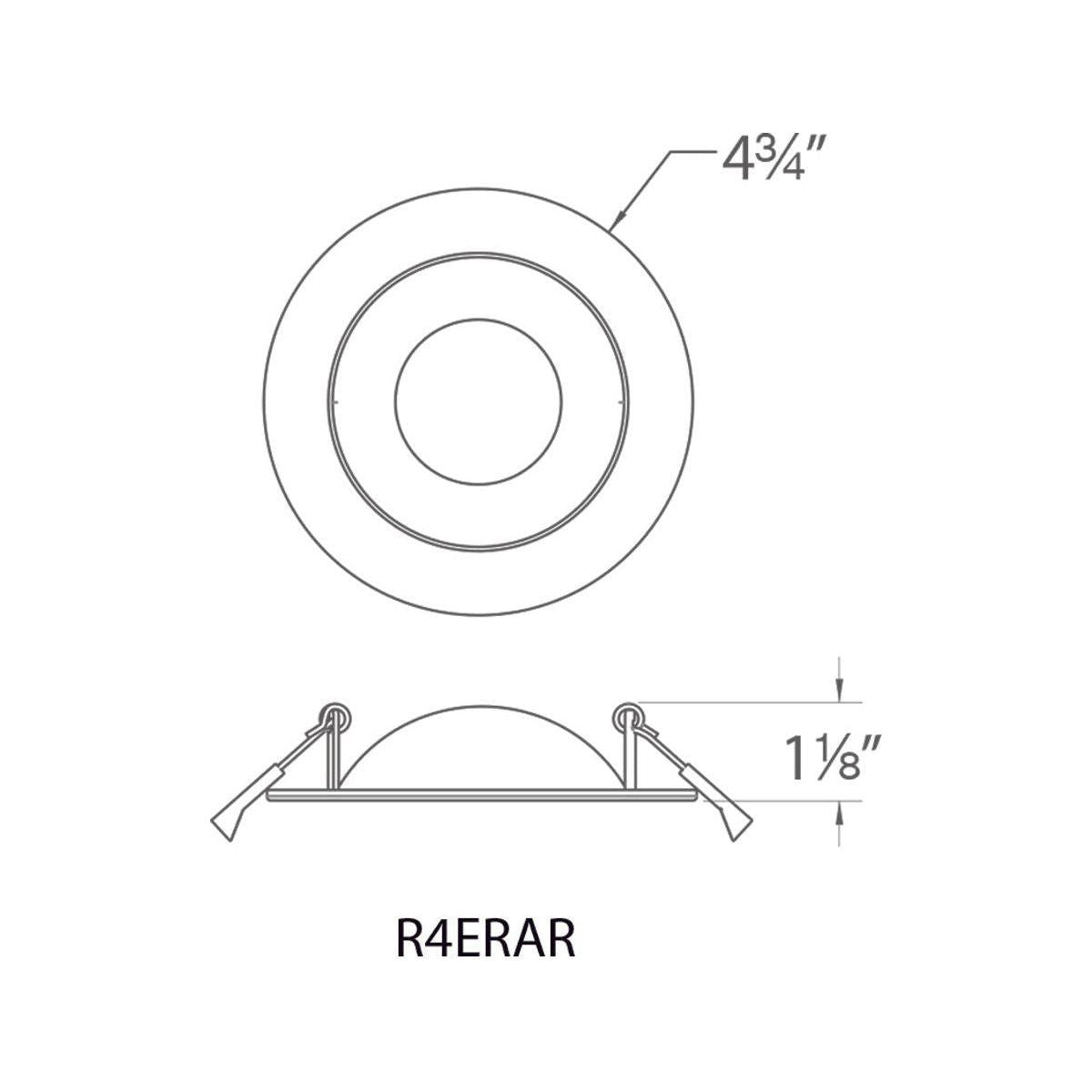 WAC Lighting - Lotos 4" LED Round Adjustable 5-CCT Selectable Recessed Kit (Pack of 24) - Lights Canada