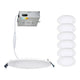 WAC Lighting - Lotos 4" LED Round 5-CCT Selectable Recessed Kit (Pack of 6) - Lights Canada