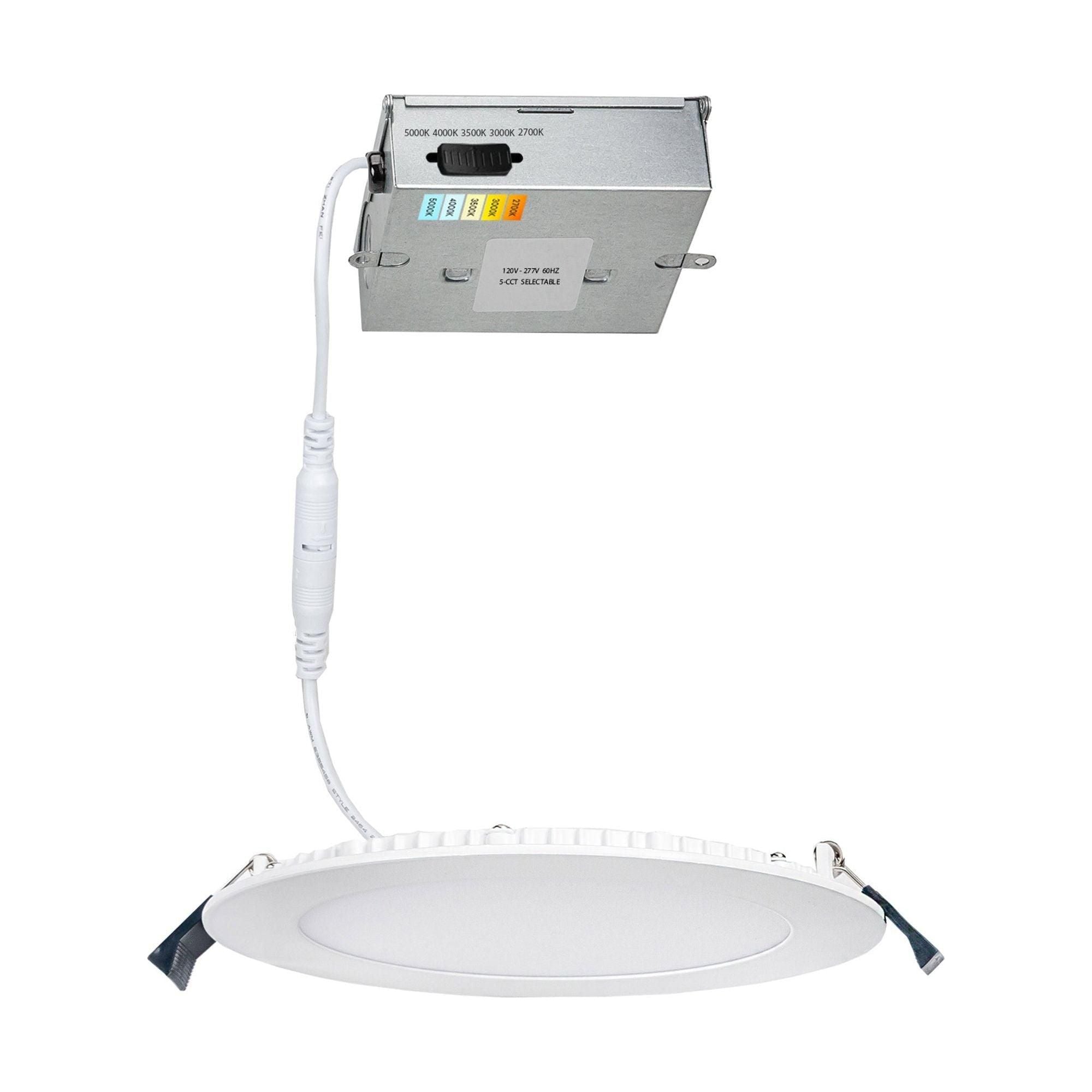 WAC Lighting - Lotos 4" LED Round 5-CCT Selectable Recessed Kit (Pack of 24) - Lights Canada