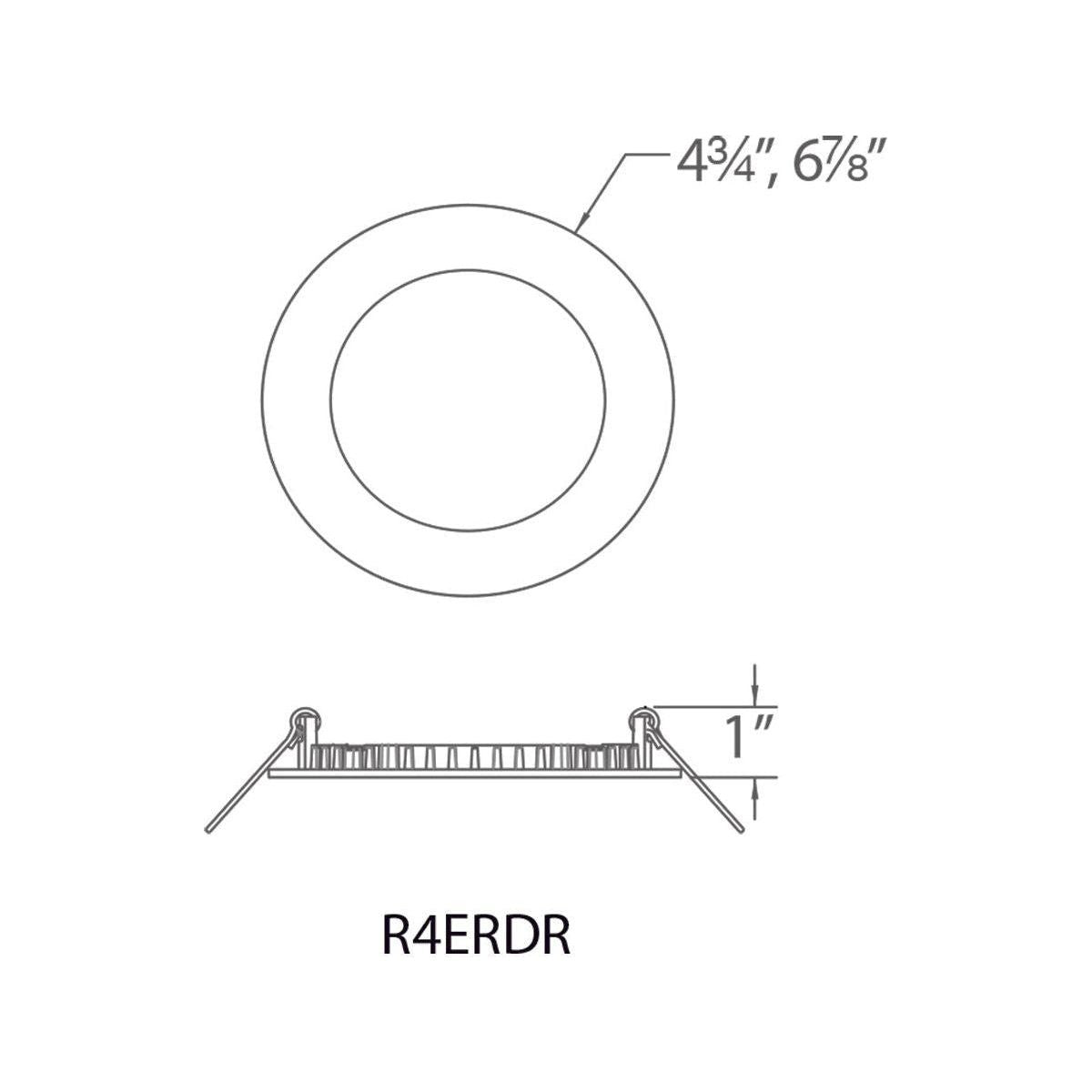 WAC Lighting - Lotos 4" LED Round 5-CCT Selectable Recessed Kit (Pack of 6) - Lights Canada