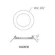 WAC Lighting - Lotos 4" LED Round 5-CCT Selectable Recessed Kit (Pack of 6) - Lights Canada