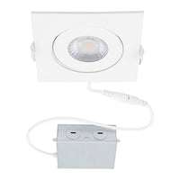Lotos 4" LED Square Adjustable Recessed Kit