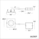 WAC Lighting - Lotos 4" LED Square Adjustable Recessed Kit (Pack of 24) - Lights Canada