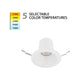 WAC Lighting - Blaze LED 6" Round Recessed Light with Remodel Housing 5-CCT - Lights Canada