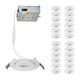 WAC Lighting - Lotos 6" LED Round Adjustable 5-CCT Selectable Recessed Kit (Pack of 24) - Lights Canada