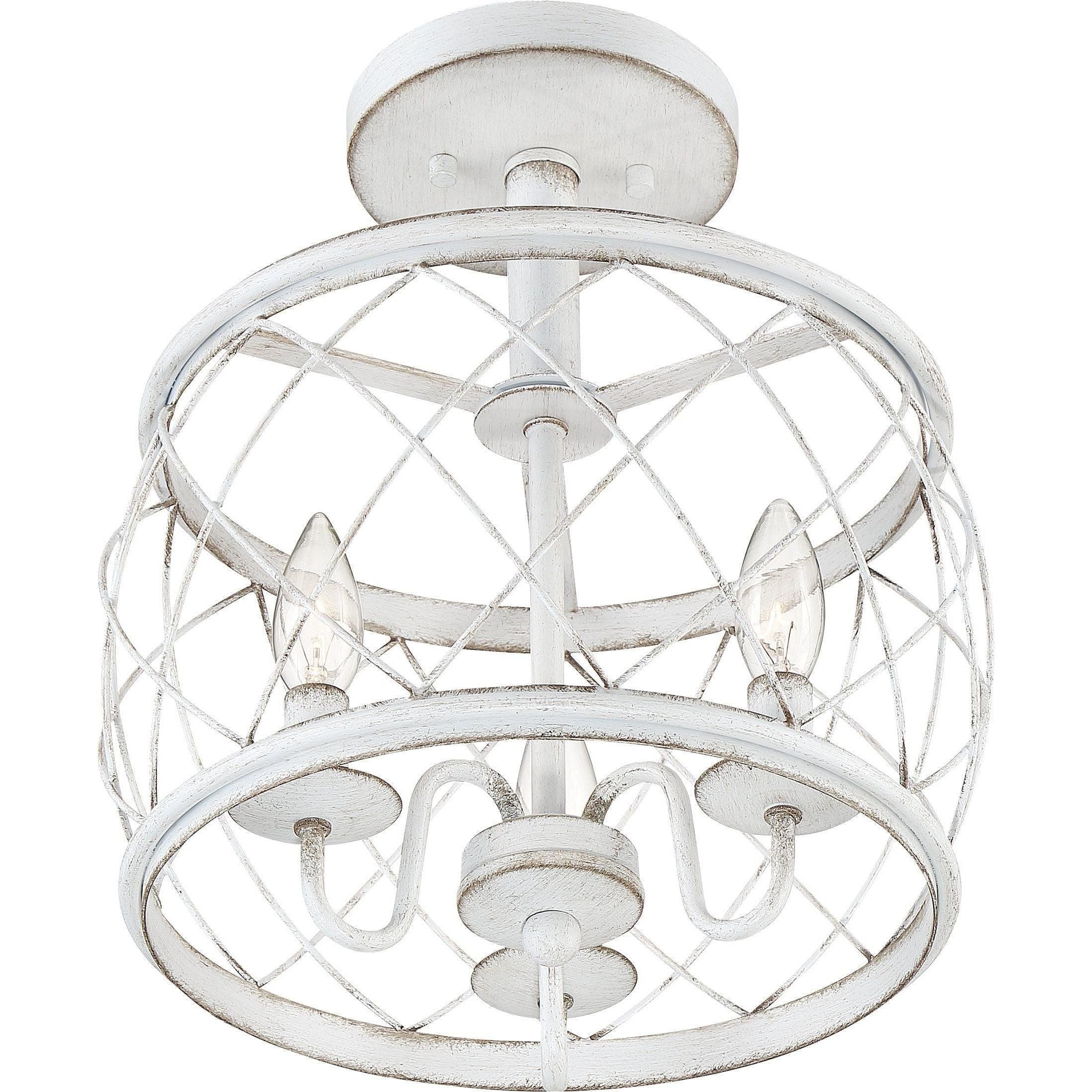 Quoizel - Dury Semi Flush Mount - Lights Canada