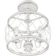 Quoizel - Dury Semi Flush Mount - Lights Canada