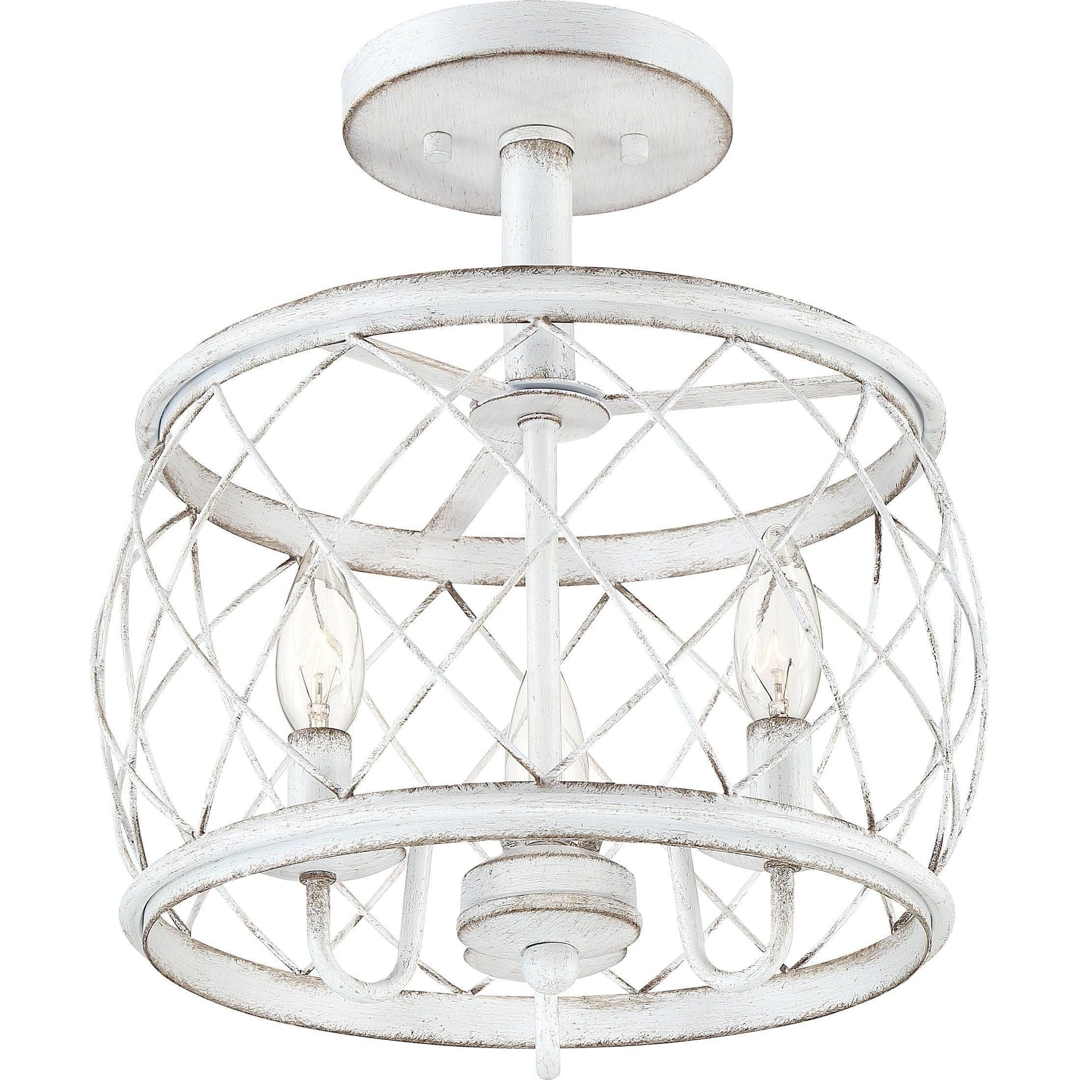 Quoizel - Dury Semi Flush Mount - Lights Canada