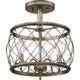 Quoizel - Dury Semi Flush Mount - Lights Canada