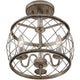 Quoizel - Dury Semi Flush Mount - Lights Canada