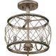 Quoizel - Dury Semi Flush Mount - Lights Canada