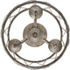 Quoizel - Dury Semi Flush Mount - Lights Canada
