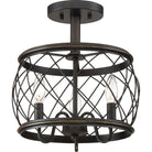 Quoizel - Dury Semi Flush Mount - Lights Canada