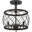 Quoizel - Dury Semi Flush Mount - Lights Canada