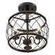 Quoizel - Dury Semi Flush Mount - Lights Canada