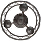 Quoizel - Dury Semi Flush Mount - Lights Canada