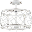 Quoizel - Dury Semi Flush Mount - Lights Canada