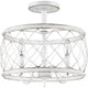 Quoizel - Dury Semi Flush Mount - Lights Canada