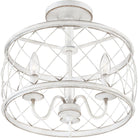 Quoizel - Dury Semi Flush Mount - Lights Canada